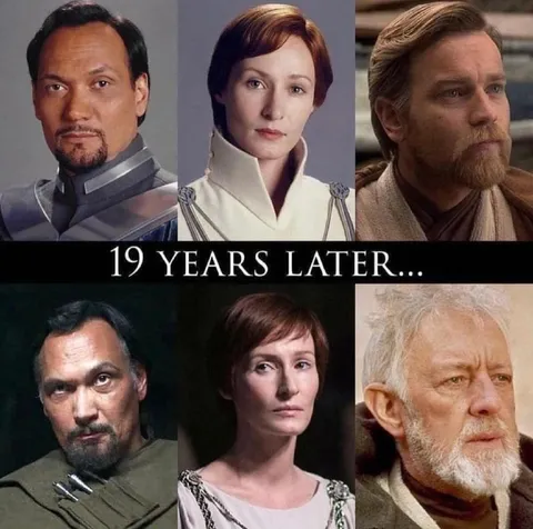 19 Years Later Star Wars