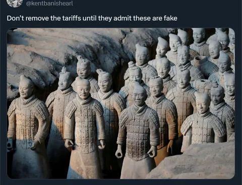 Fake Terracotta Warriors Tariffs