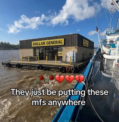 Dollar General on a Barge