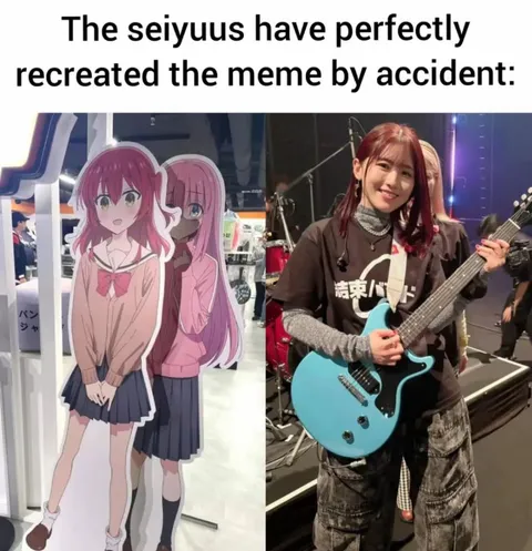 Seiyuu Accidentally Recreates Meme