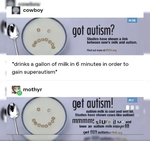 Autism Milk Superpowers