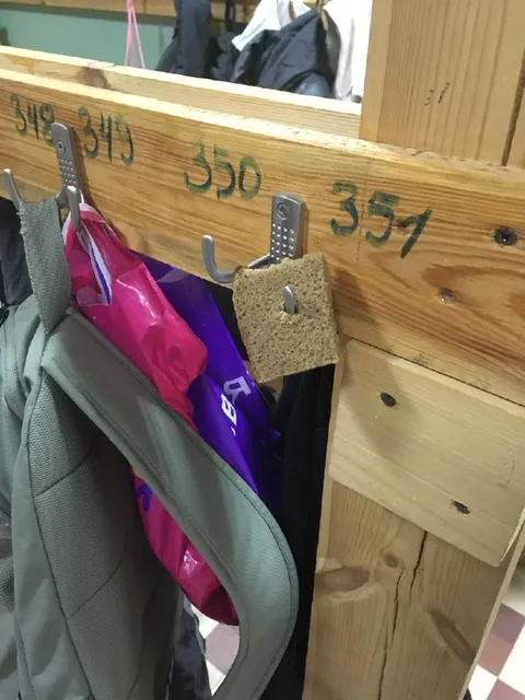 Нумерованные крючки для одежды