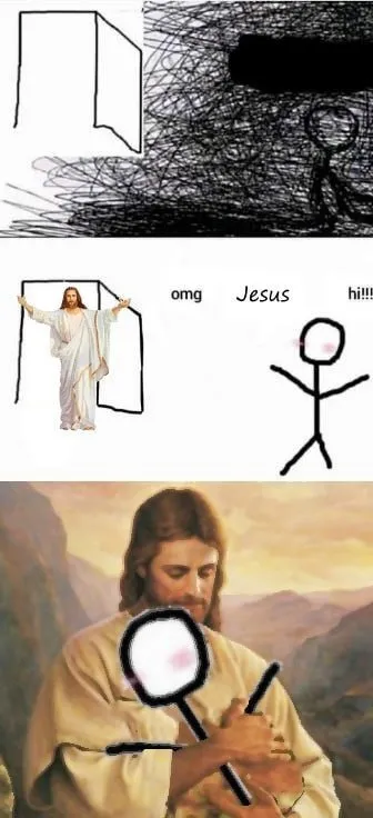 Jesus Says Hi