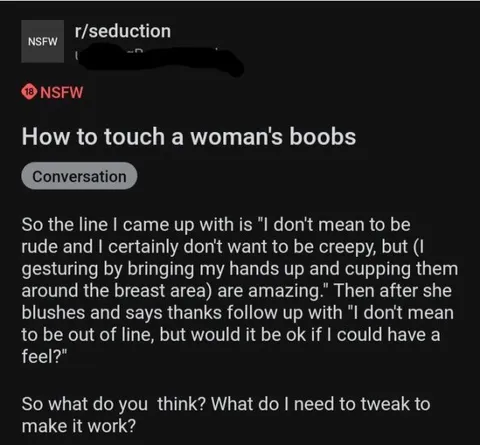 How to Touch a Woman's Boobs