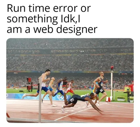 Web Designer Runtime Error