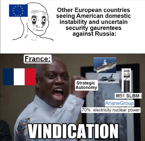France achieves strategic autonomy