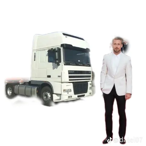 Райан Гослинг и грузовик