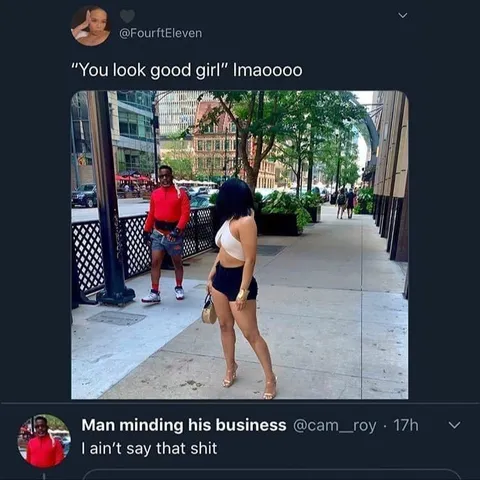 Man Minding His Business
