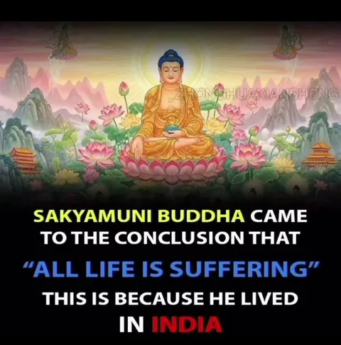 Buddha Blames India