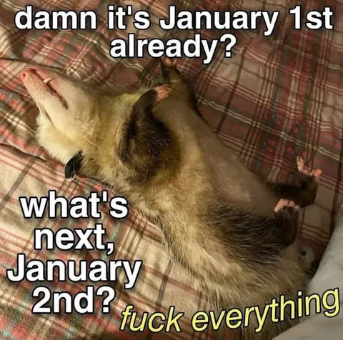 January 1st Already