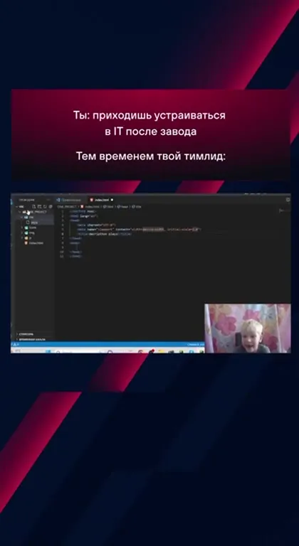 Тимлид после завода