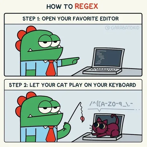 How to regex with a cat