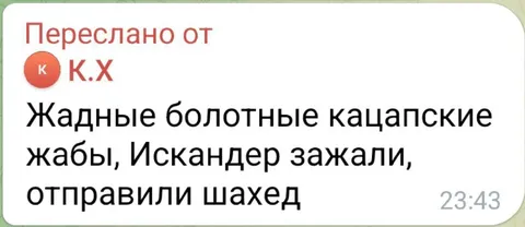 Жадные болотные кацапские жабы
