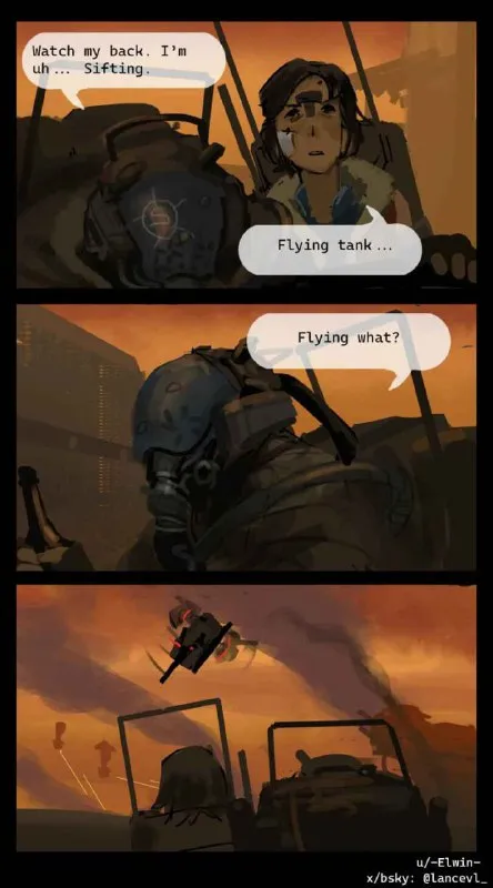 Flying Tank Surprise