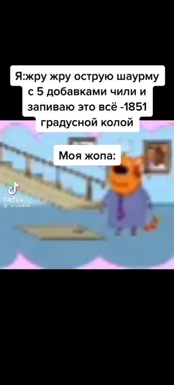 Шаурма с колой и последствия