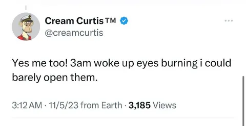 Eyes Burning at 3 AM