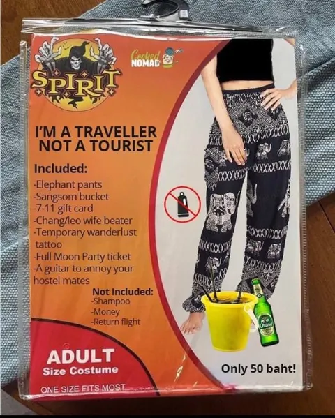 I'm a Traveller, Not a Tourist
