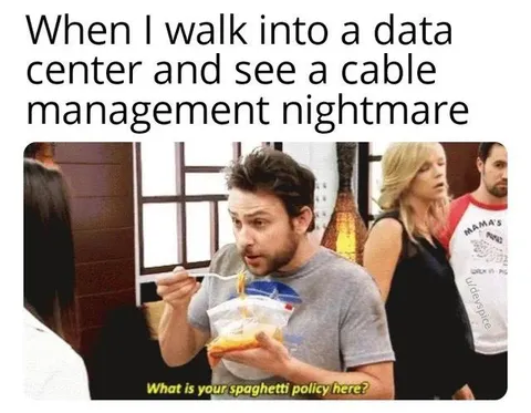 Cable Management Nightmare