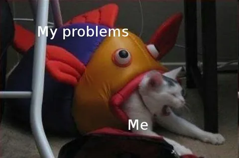 Cat Escaping My Problems