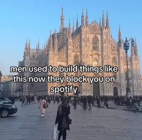 Men Used to Build Things Like This