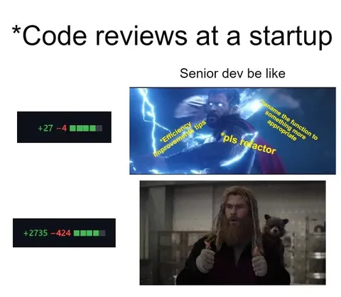 Startup Code Review Senior Dev