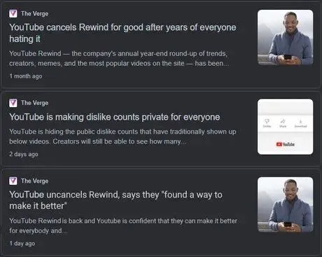 YouTube Rewind Keeps Coming Back