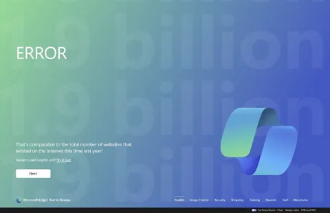 Internet Year in Review Error
