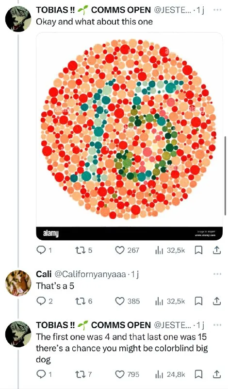 Colorblindness Test Gone Wrong