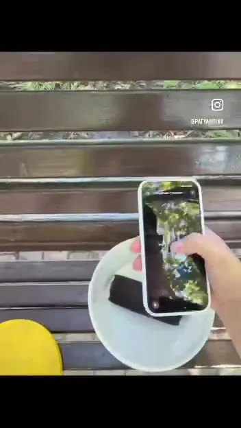 Телефон в ведре