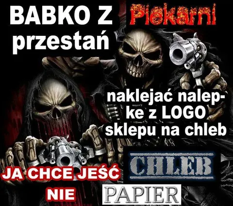 Babko, przestań naklejać etykiety