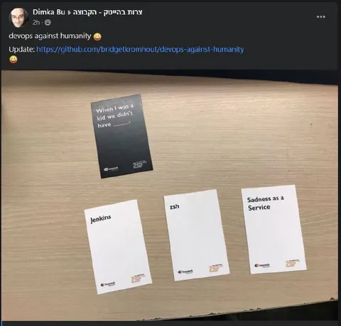 DevOps Against Humanity Cards