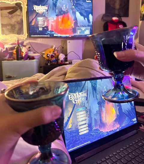 Baldur's Gate Wine Night
