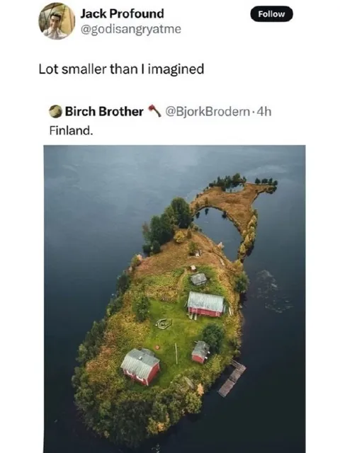 Finland Is Smaller Than Imagined