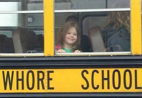 Whore School Bus