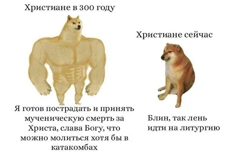 Христиане в 300 году и сейчас
