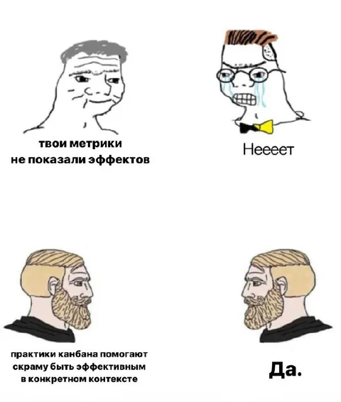 Метрики не показали эффектов