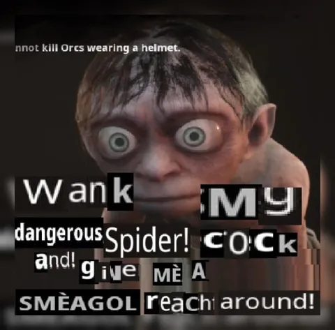 Gollum's Dangerous Spider Request