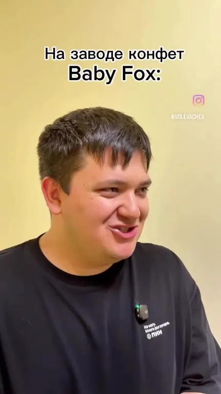 На заводе конфет Ваву Fox