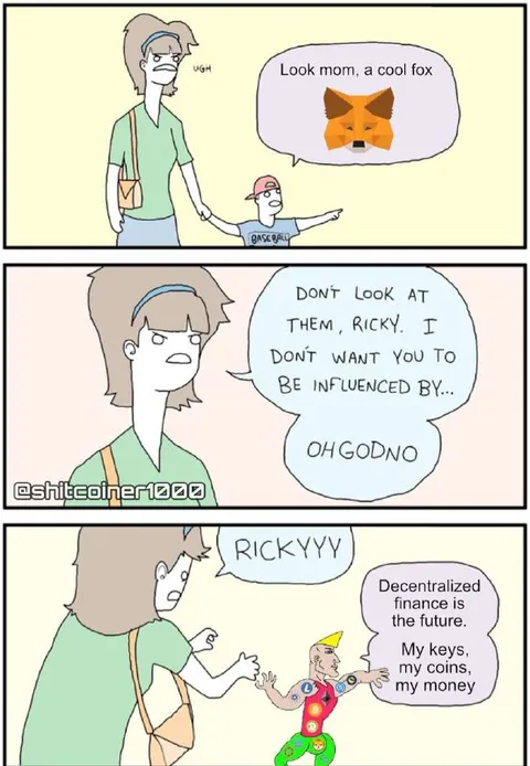 Rick Gets Into Crypto