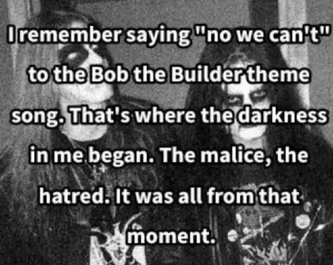 Bob the Builder Darkness Origin