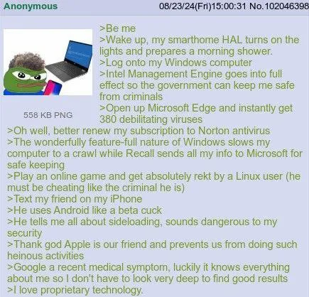 I Love Proprietary Technology