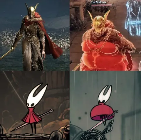 Fat Malenia Meets Fat Hornet