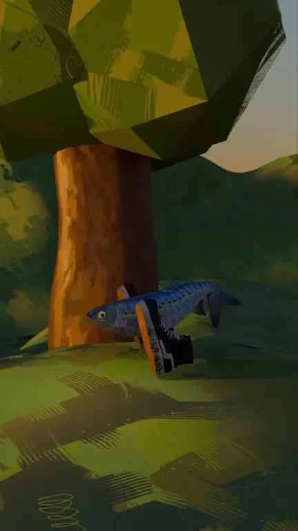 Fish Keeps Moving Forward