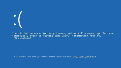 GitHub Repo Overhead Error