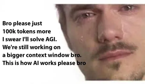 100k Tokens More Bro