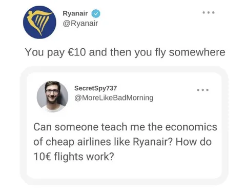 Ryanair €10 Flight Economics