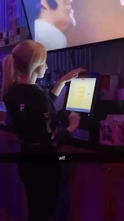Bartender Discovers the Mystery Screen