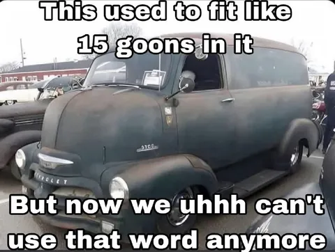 Van Used to Fit 15 Goons