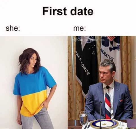 First Date Ukraine Colors