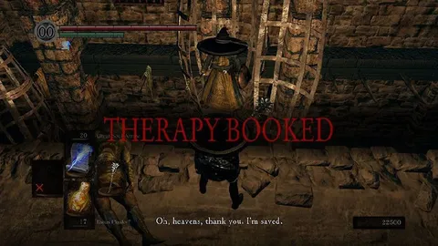 Dark Souls Therapy Booked
